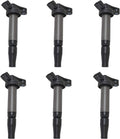 TRQ Ignition Coil Set Compatible with 2016-2023 Toyota and Lexus