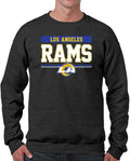 Los Angeles Rams Charcoal Crewneck Sweatshirt - Warm Gameday Comfort