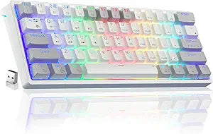 SOLAKAKA SK961 Wireless Gaming Keyboard with Triple Mode Connection