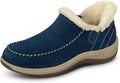 Orthopedic Leather Lorin Hands-Free Slipper - Warm, Supportive