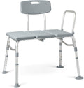 Transfer Bench for Bathtub - Heavy Duty Adjustable Shower Seat