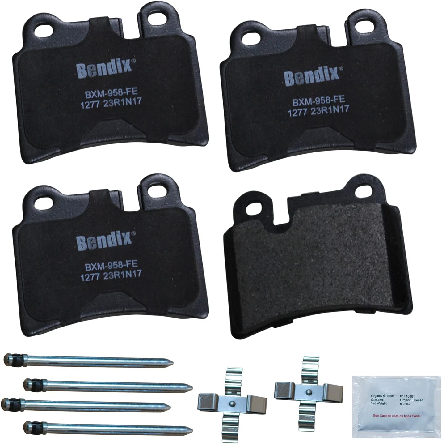 Bendix Priority1 CFM1277 Semi-Metallic Brake Pads for Touareg