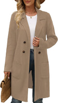 Fall Long Cardigan Sweaters for Women - Cozy Open Front Coatigan dress