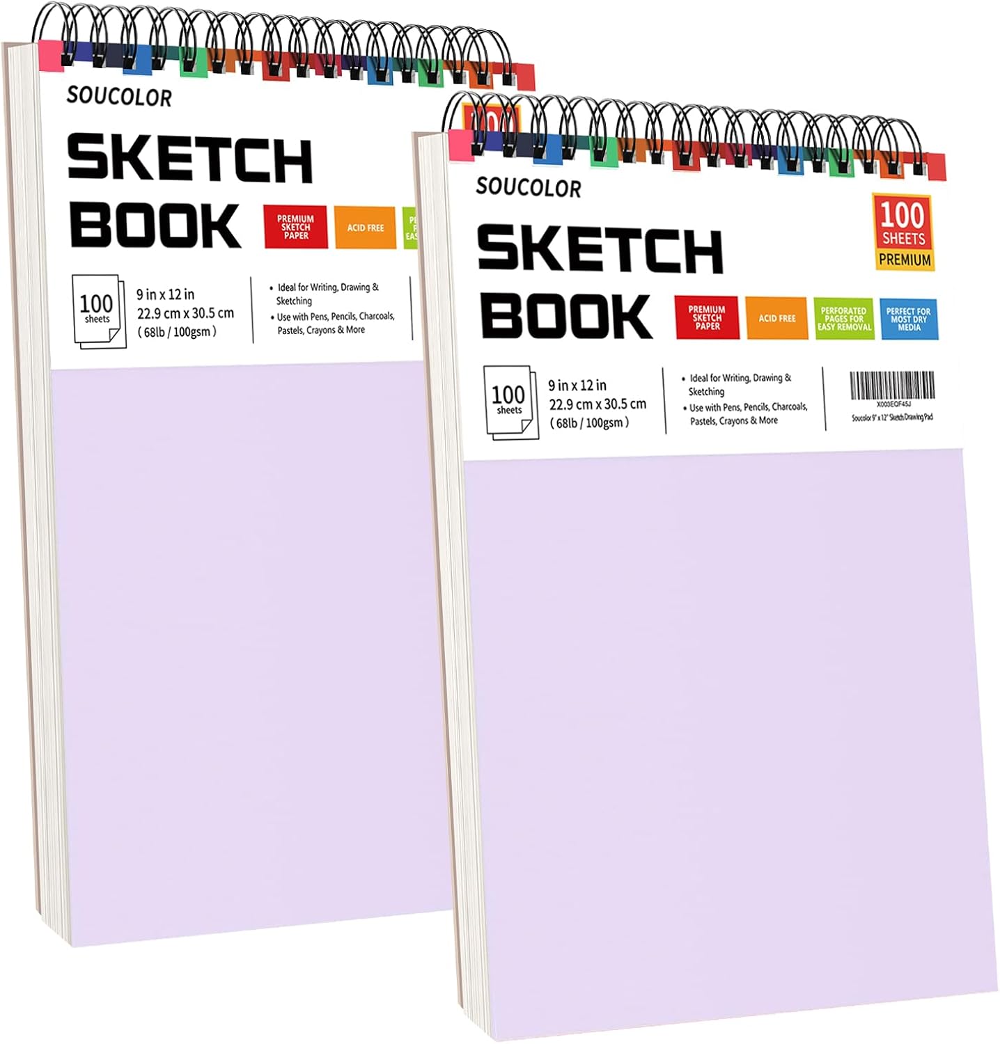 Soucolor Sketch Book Set - Inspire Her Creativity!
