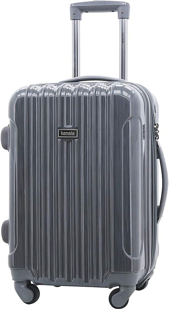 kensie Women's Alma Luggage Set: Stylish 20-Inch Carry-On