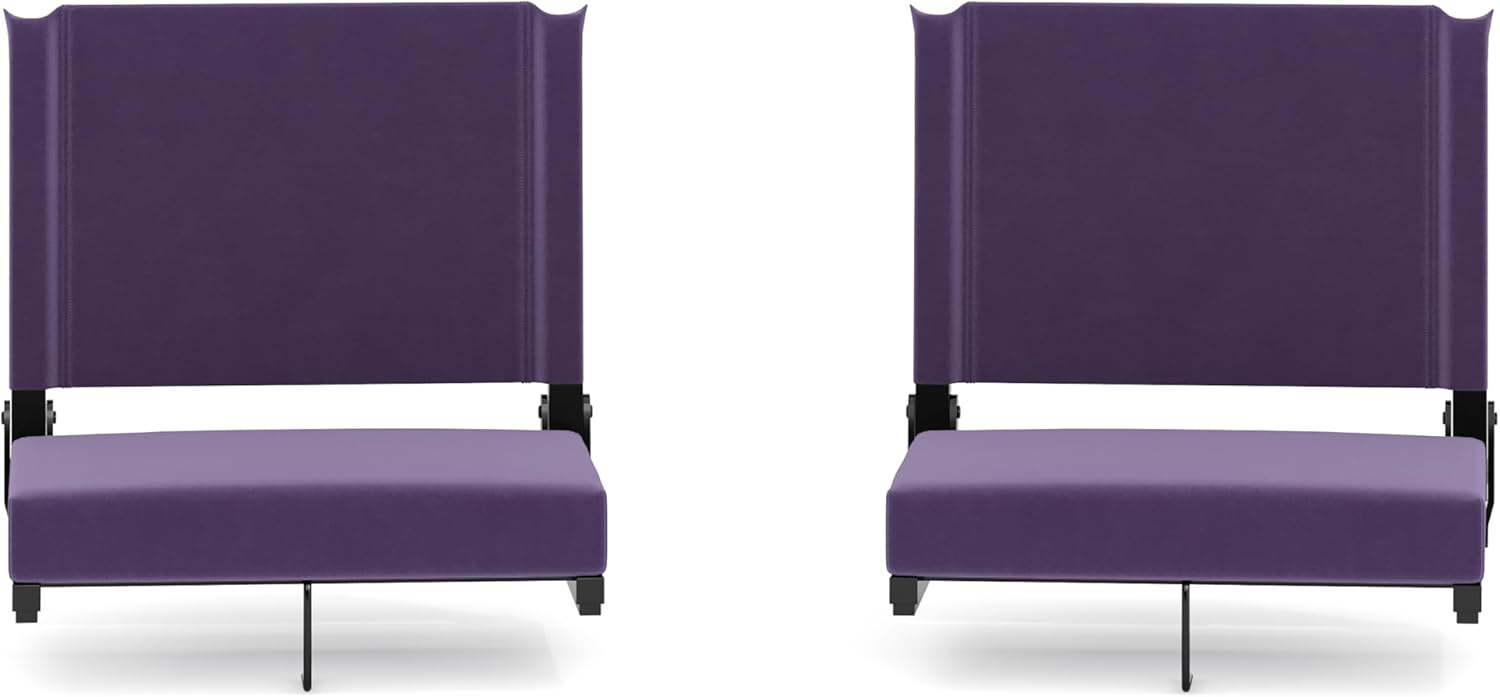 Portable Stadium Seats for Bleachers - Comfortable Folding Chairs
