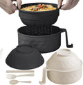 College Dorm Ramen Bowl Set, BPA-Free, CD HOME