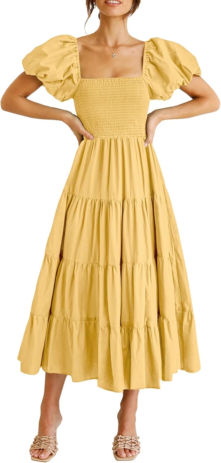 PRETTYGARDEN Women's Casual Summer Midi Dress for Every Occasion