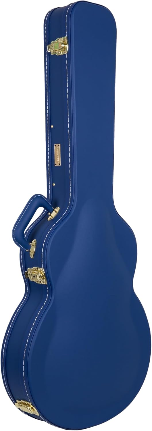 Crossrock Wooden Electric Guitar Case for 335 Style Semi-Hollow