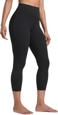 Womens Butterlift High Waisted Capris Leggings 23ft - Supportive Yoga