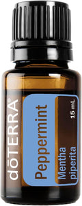 doTERRA Peppermint Essential Oil 15ml - Clear Breathing & Digestive