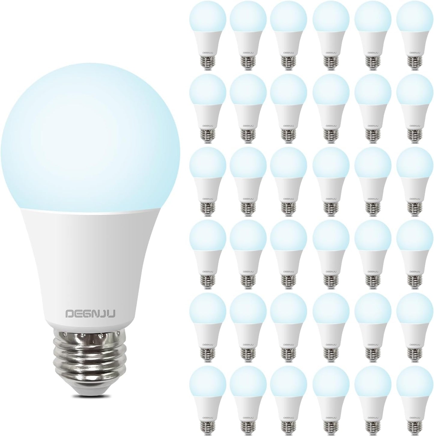 LED Light Bulbs Daylight 5000K, 100 Watt Equivalent A19 Bulbs
