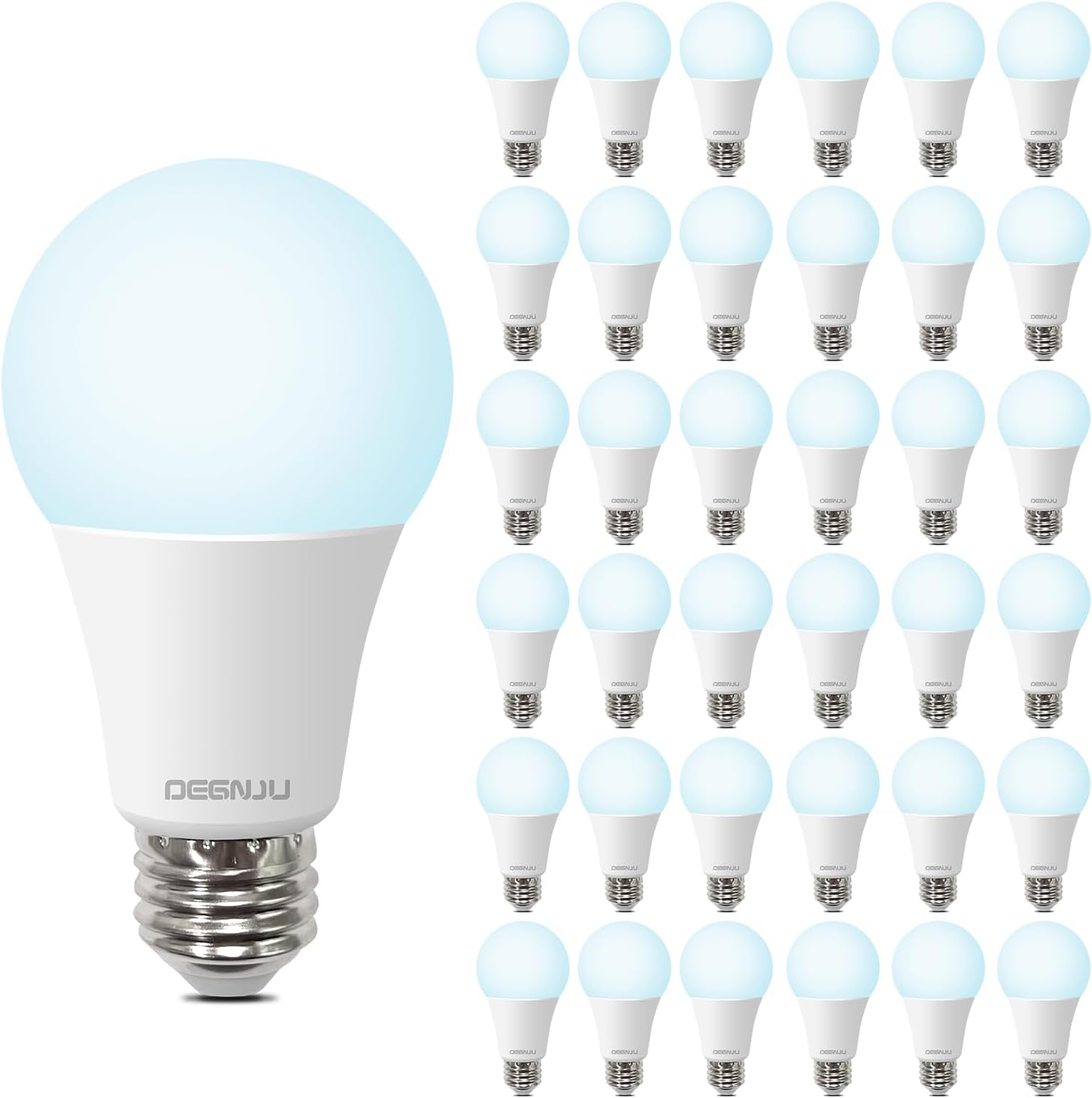 LED Light Bulbs Daylight 5000K, 100 Watt Equivalent A19 Bulbs