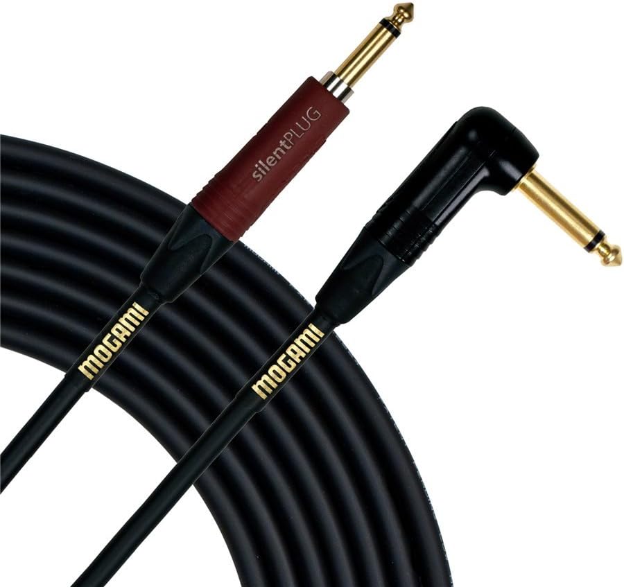 Crystal Clear Sound: Mogami Gold Guitar Cable 18ft