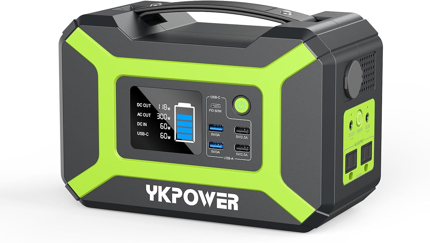 YKPOWER Portable Power Station: Reliable 300W Backup!