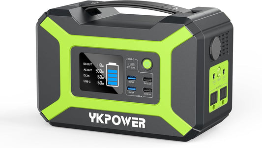 YKPOWER Portable Power Station: Reliable 300W Backup!