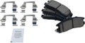 TRQ Rear Ceramic Brake Pad Kit for Sebring Avenger Stratus Eclipse