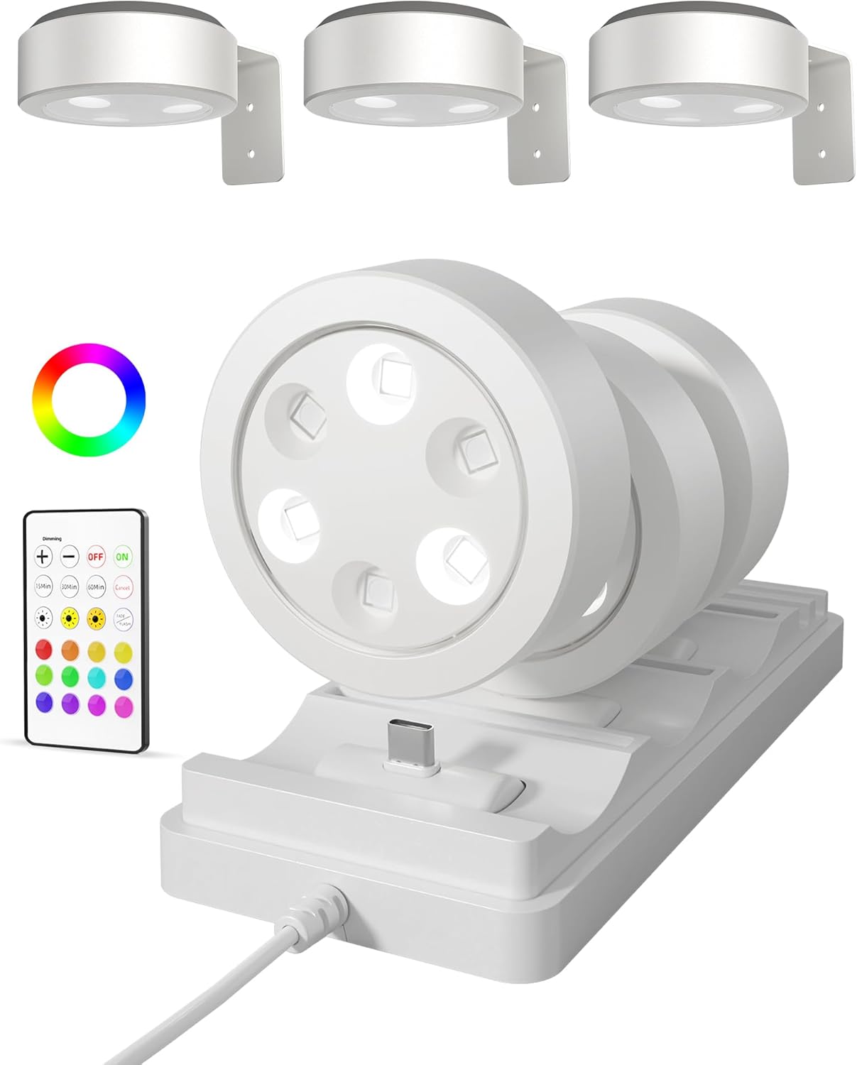 EZVALO Picture Lights for Wall with Remote Dimmable Timer