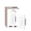 Smart Dimmer Switch H2 Thread/Zigbee - Silent On/Off, Dual Wiring