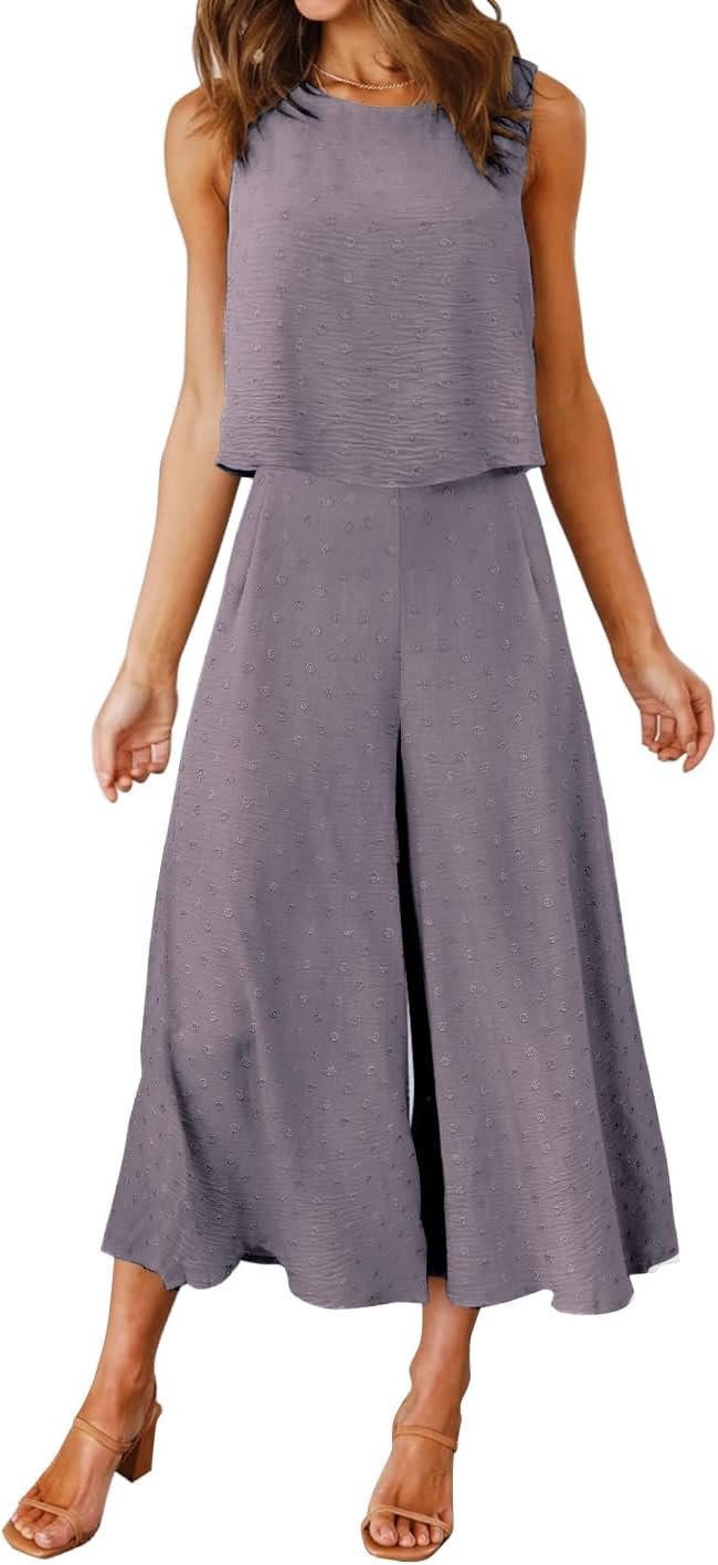 ROYLAMP Women's Summer 2 Piece Outfits for Stylish Comfort