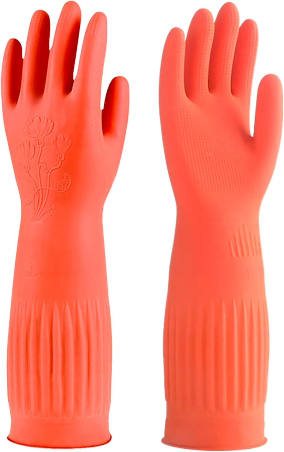 3 Pairs Long Rubber Gloves: Ultimate Cleaning Companion