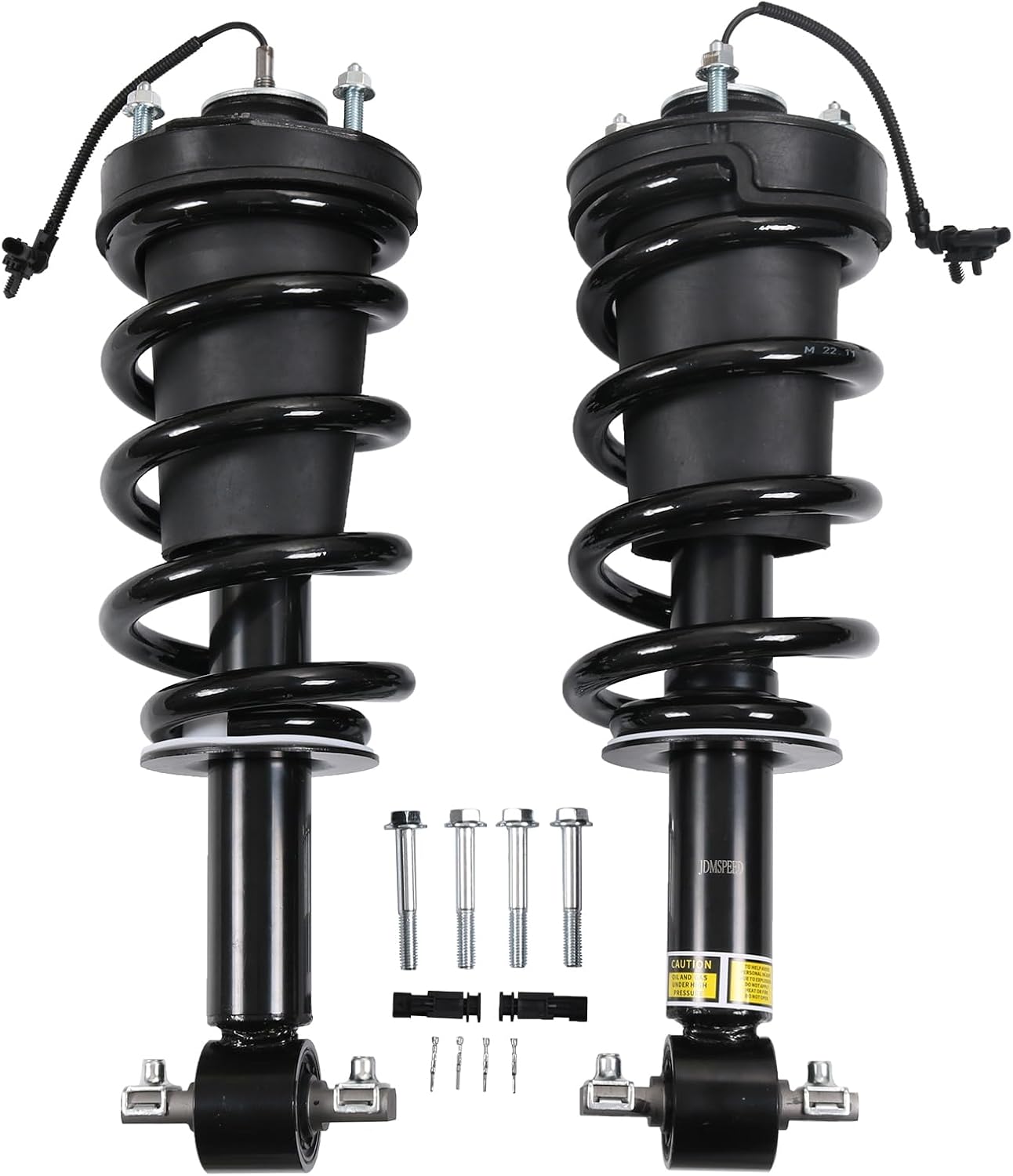Front Air Strut Shock Absorber with Spring for Cadillac Escalade