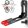 Swivel Bike Wall Mount - Space Saving Vertical Bike Rack for Garage