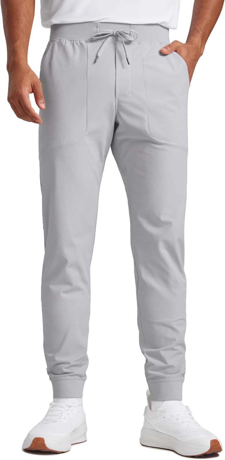 CRZ YOGA All Day Comfy Golf Joggers for Men - Quick Dry Pants