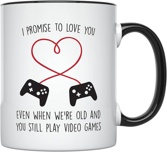 Portable Gaming Coffee Mug - Gamer Gifts for Him
