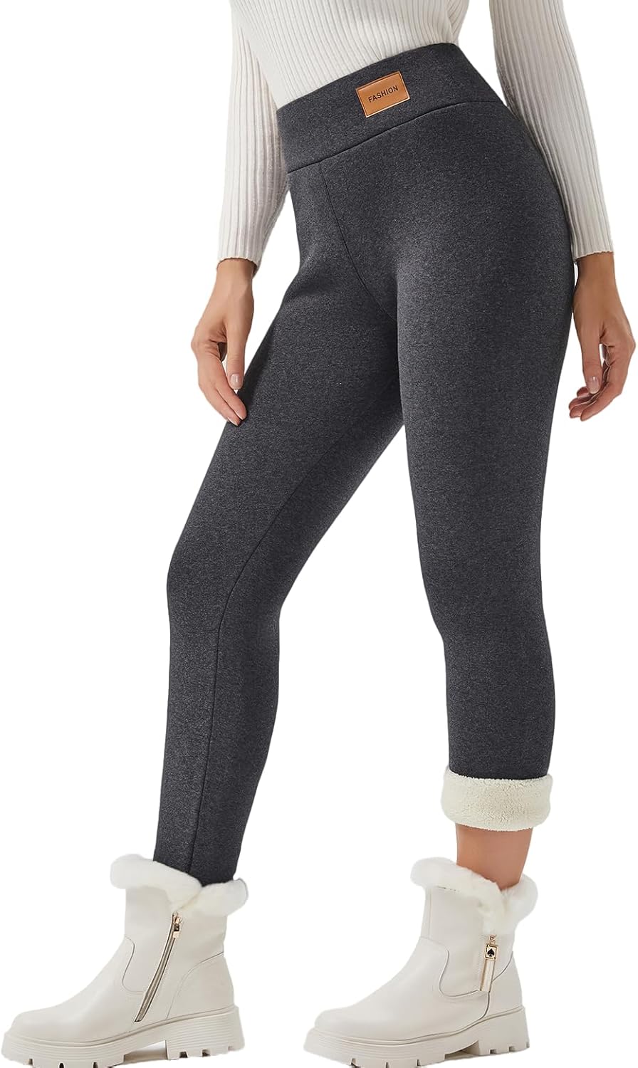 Winter Warm Thick Leggings for Women - Fleece Lined Comfort