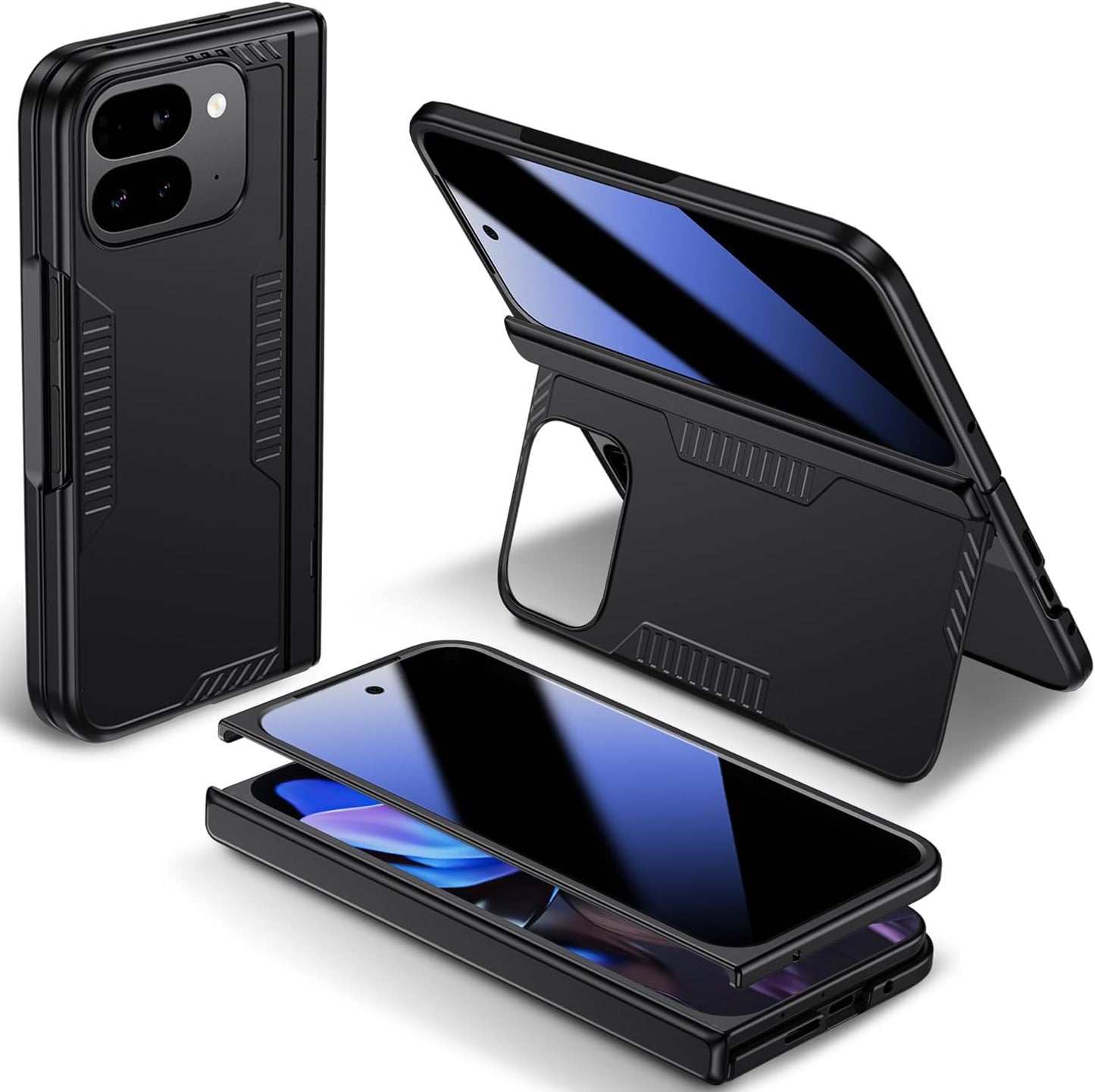Google Pixel 9 Pro Fold Case with Hidden Kickstand and Protection