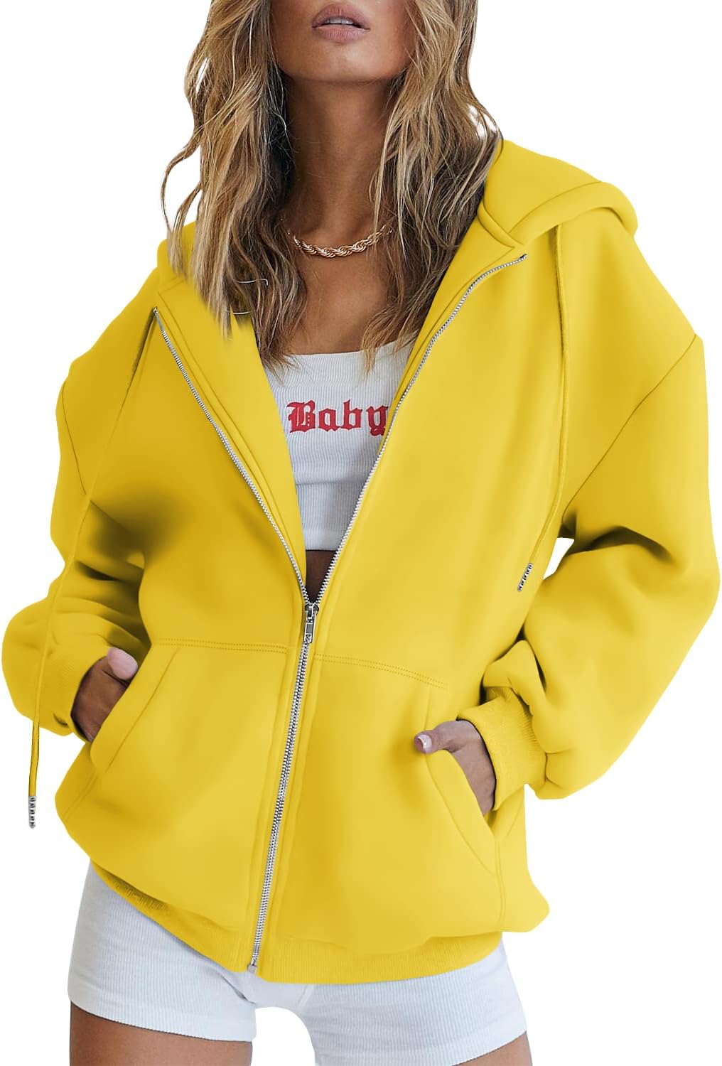 EFAN Women's Oversized Casual Sweatshirts with Pocket for Fall