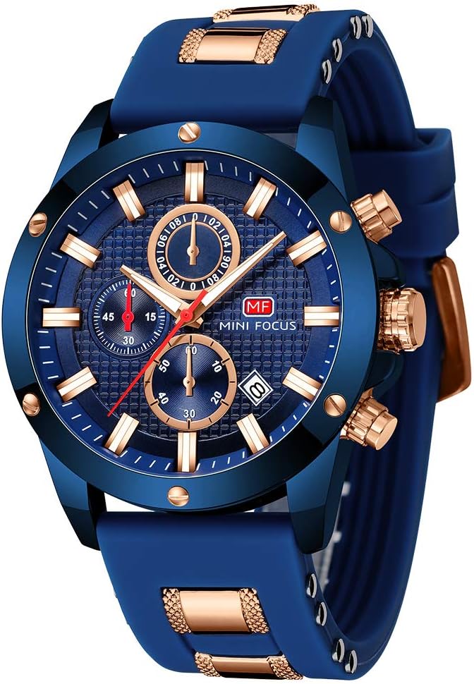AIMES Sport Military Waterproof Chronograph Watch for Men
