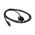 VISCA PTZ Camera Control Cable 75ft - RS232 8-pin to DB9F