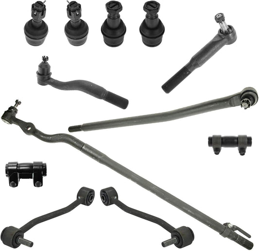 TRQ Front Steering & Suspension Kit for 1999 Ford F-250 Super Duty