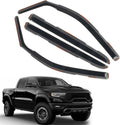4pcs In Channel Window Rain Guards for 2019-2025 Dodge Ram 1500