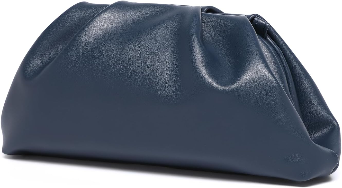 Elegant Soft PU Leather Clutch Purses for Women Evening Bag