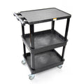 Pearington 3-Shelf Multipurpose Mobile Utility Cart - Slim Rolling