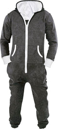 Skylinewears Mens Jumpsuit Non Footed Pajama One Piece Playsuit - Warm