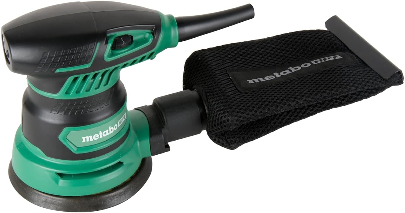Metabo HPT 5-Inch Random Orbit Finishing Sander for Professionals