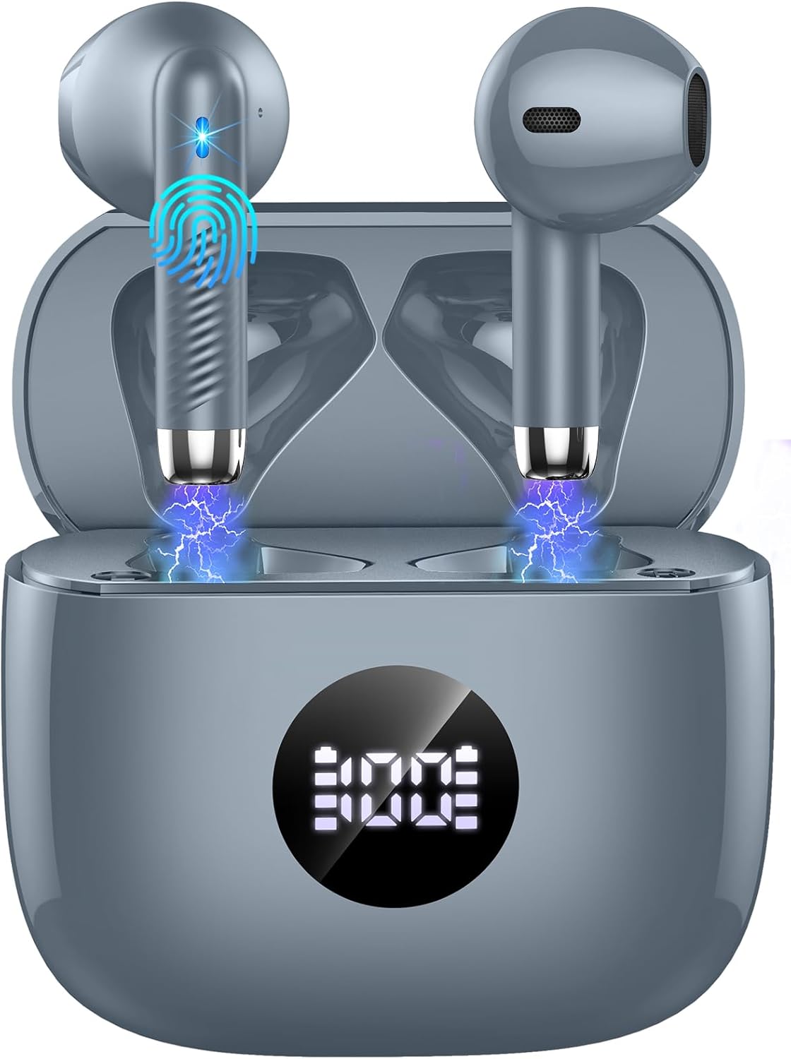 40H Playback Wireless Earbuds - Powerful Bass