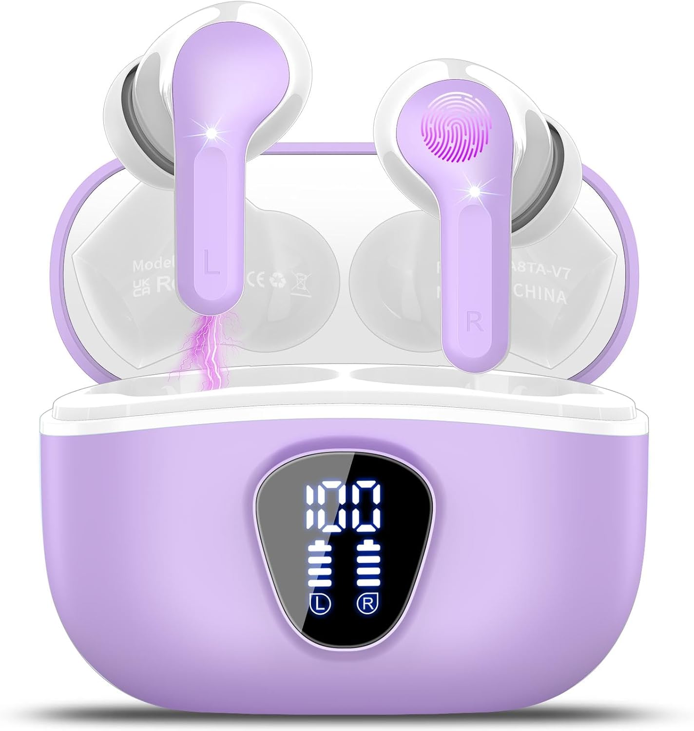 40H Playback Wireless HiFi Earbuds with ENC