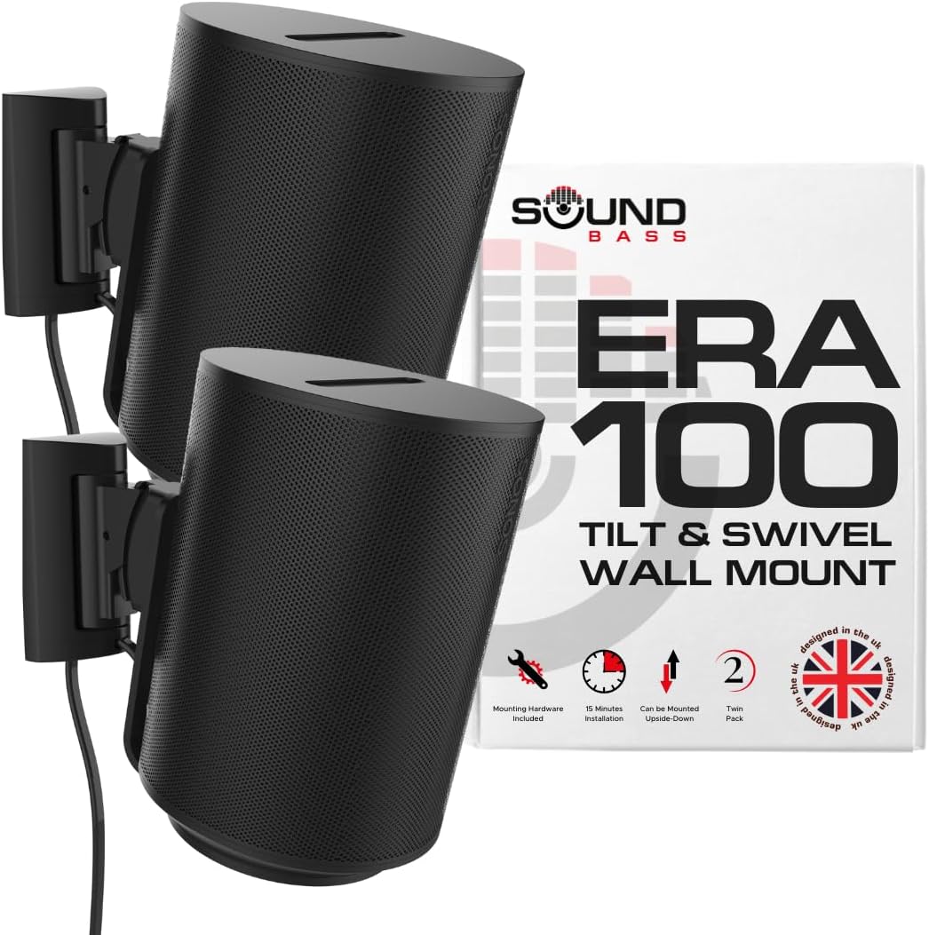 Sound Bass ERA100 Wall Mount Bracket for Sonos Speakers