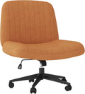 Shintenchi Criss Cross Chair - Wide PU Leather Task Seat