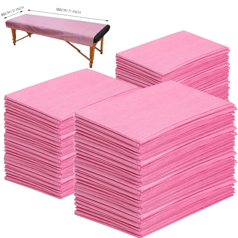 150 PCS Disposable Massage Table Sheets for Spa and Salon Use