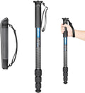 Leofoto Carbon Fiber Travel Monopod 67in - Lightweight, Stable Support