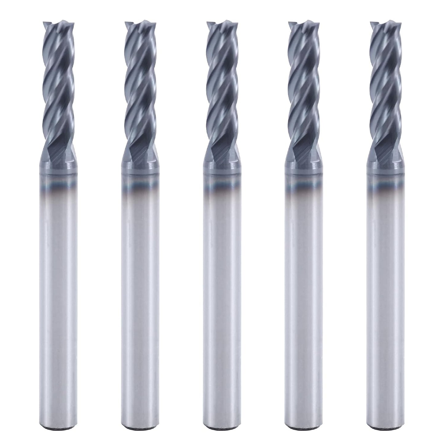ISB 5/32 Carbide Square End Mill Set for Professionals and DIYers