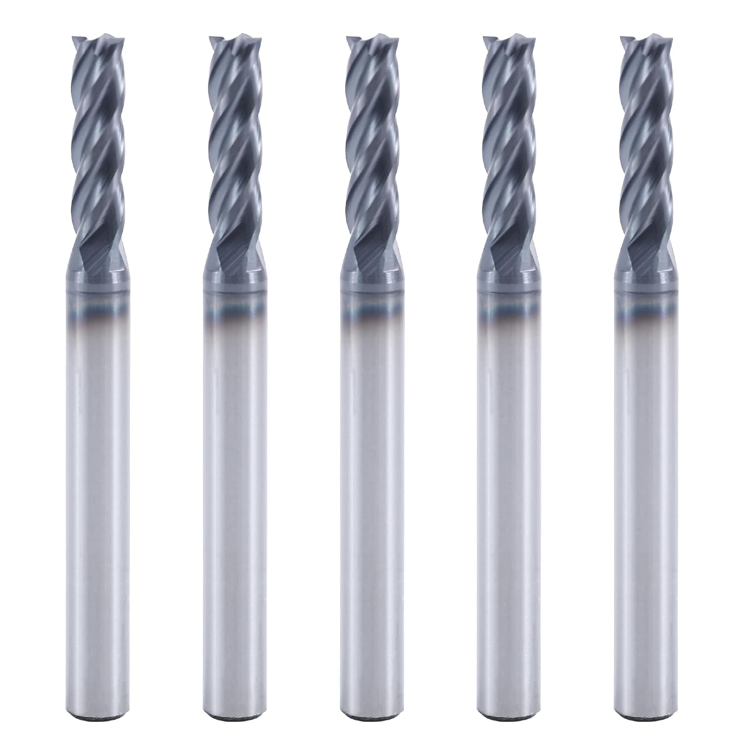 ISB 5/32 Carbide Square End Mill Set for Professionals and DIYers