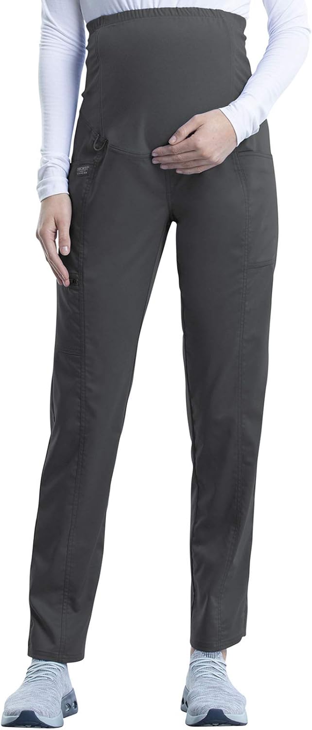Cherokee Maternity Scrub Pants for Women with Belly Coverage