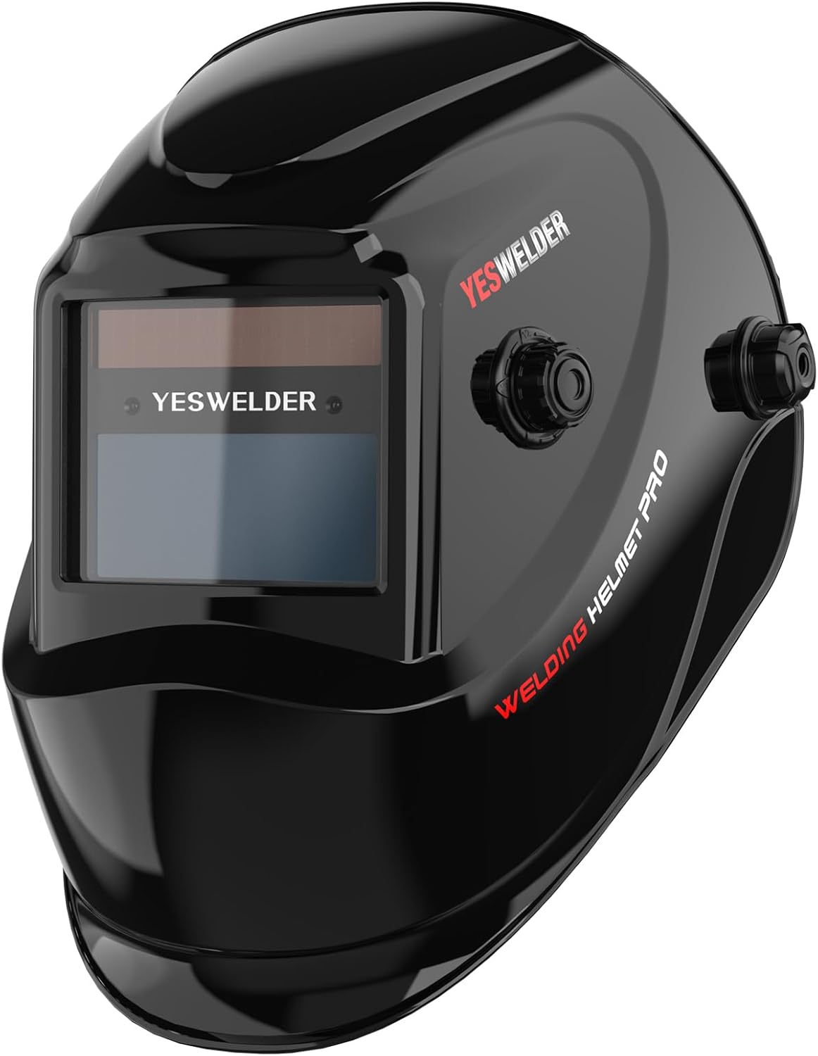 YESWELDER Solar-Powered Auto Darkening Welding Helmet